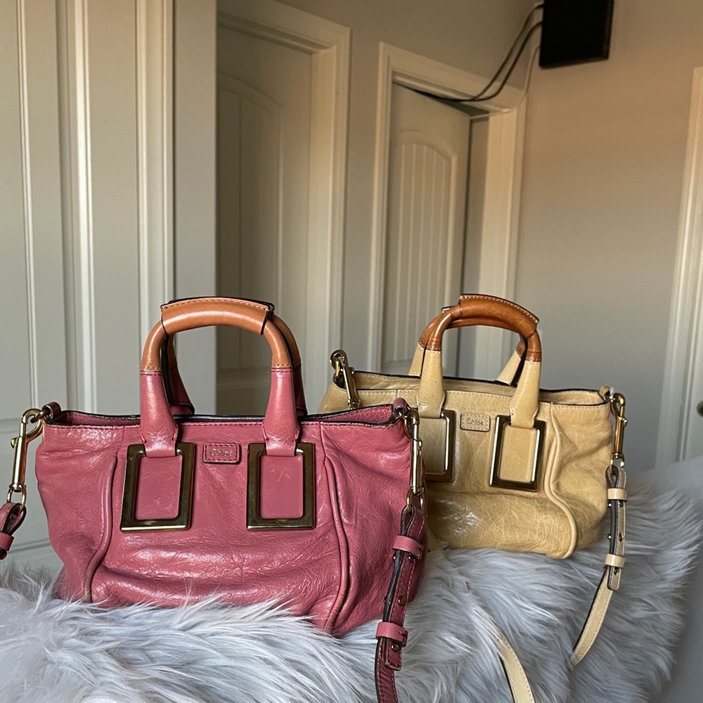 *YELLOW* small Chloe Ethel bag.